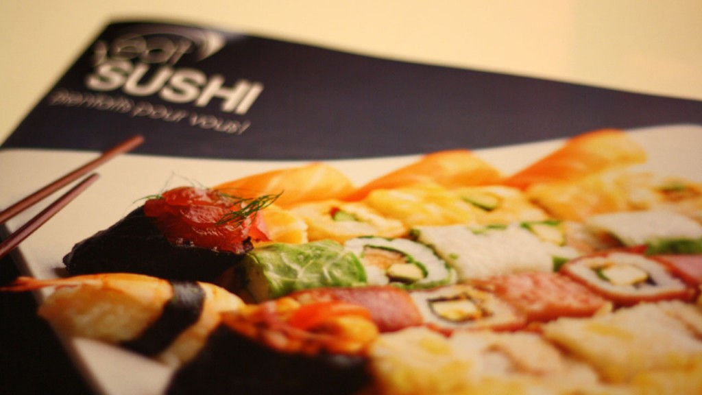 Nouvelle carte 2015 chez Eat Sushi