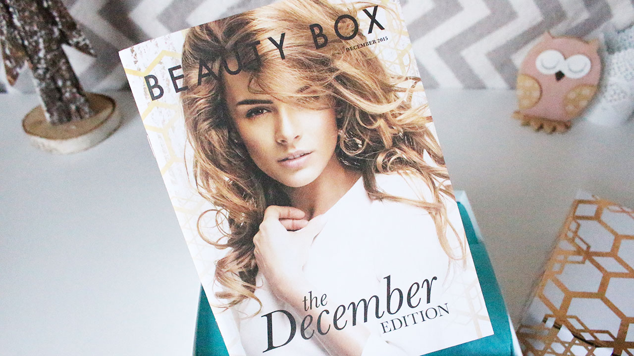 Beauty box look fantastic décembre 2015