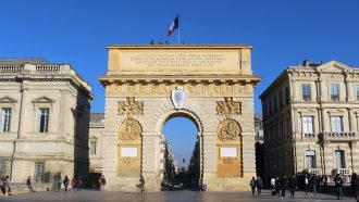 arc triomphe montpellier
